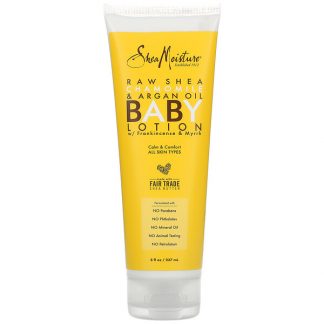 SheaMoisture, Raw Shea Chamomile & Argan Oil Baby Lotion with Frankincense & Myrrh, 8 fl oz (237 ml)