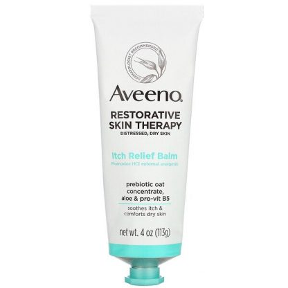 Aveeno, Restorative Skin Therapy, Itch Relief Balm, 4 oz (113 g)