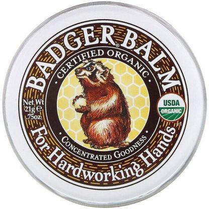 Badger Company, Badger Balm, For Hardworking Hands, .75 oz (21 g)