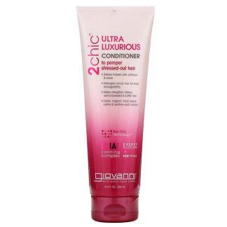 Giovanni, 2chic, Ultra-Luxurious Conditioner, To Pamper Stressed-Out Hair, Cherry Blossom + Rose Petals, 8.5 fl oz (250 ml)