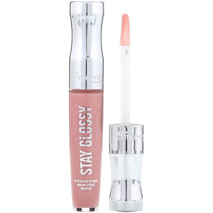 Rimmel London, Stay Glossy Lip Gloss, 110 Dorchester Rose, 0.18 fl oz (5.5 ml)