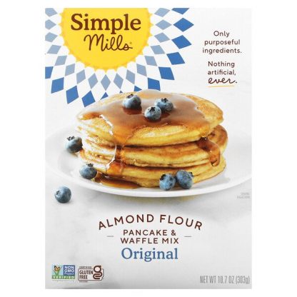 Simple Mills, Almond Flour Pancake & Waffle Mix, Original, 10.7 oz (303 g)