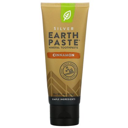 Redmond Trading Company, Earthpaste, Mineral Toothpaste, Cinnamon, 4 oz (113 g)