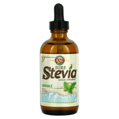 KAL, Sure Stevia Extract, 4 fl oz (118.3 ml)