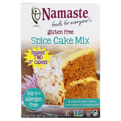 Namaste, Spice Cake Mix, Gluten Free, 26 oz (737 g)