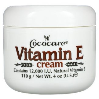 Cococare, Vitamin E Cream, 12,000 IU, 4 oz (110 g)