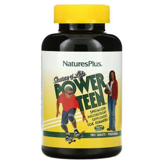 Nature's Plus, Source of Life, Power Teen, 180 Tablets