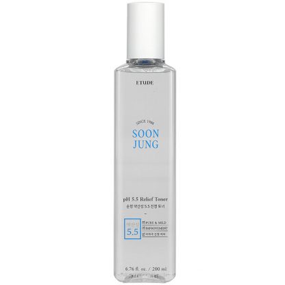 Etude, Soon Jung, pH 5.5 Relief Toner, 6.76 fl oz (200 ml)