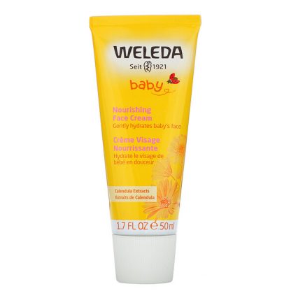 Weleda, Baby, Nourishing Face Cream, Calendula Extracts, 1.7 fl oz (50 ml)