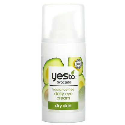 Yes To, Avocado, Daily Eye Cream, Fragrance-Free, 0.5 fl oz (15 ml)