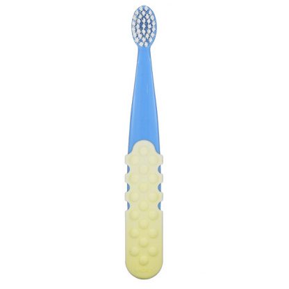 RADIUS, Totz Plus Brush, 3 Years +, Extra Soft, Blue Yellow, 1 Toothbrush