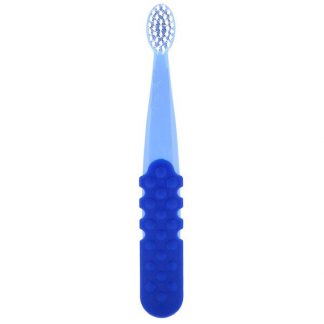 RADIUS, Totz Plus Brush, 3 Years +, Extra Soft, Blue, 1 Toothbrush