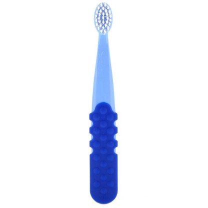 RADIUS, Totz Plus Brush, 3 Years +, Extra Soft, Blue, 1 Toothbrush