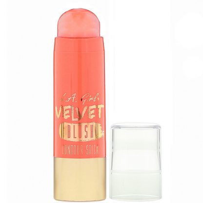 L.A. Girl, Velvet Blush Contour Stick, Snuggle, 0.2 oz (5.8 g)