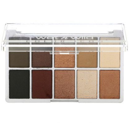 Wet n Wild, Color Icon, 10-Pan Shadow Palette, Nude Awakening, 0.42 oz (12 g)