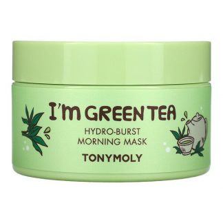 Tony Moly, I'm Green Tea, Hydro-Burst Morning Beauty Mask, 3.52 oz (100 g)