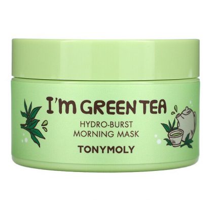 Tony Moly, I'm Green Tea, Hydro-Burst Morning Beauty Mask, 3.52 oz (100 g)