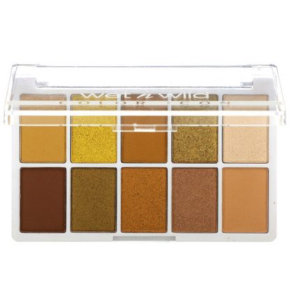 Wet n Wild, Color Icon, 10-Pan Shadow Palette, Call Me Sunshine, 0.42 oz (12 g)