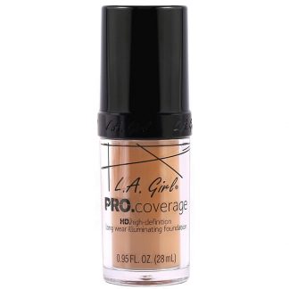 L.A. Girl, Pro Coverage HD Foundation, Beige, 0.95 fl oz (28 ml)