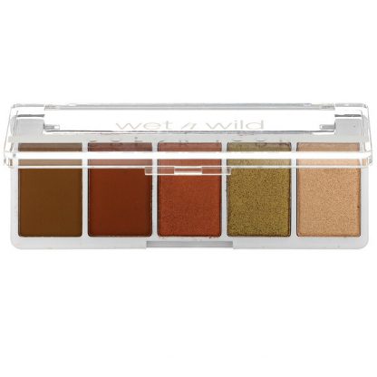 Wet n Wild, Color Icon, 5-Pan Shadow Palette, Go-Commando, 0.21 oz (6 g)