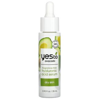 Yes To, Hyaluronic Acid Serum, Avocado, Fragrance Free, 0.95 fl oz (28 ml)