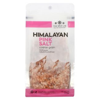 The Spice Lab, Himalayan Pink Salt, Coarse Grain, 1 lb (453 g)