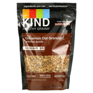 KIND Bars, Healthy Grains, Cinnamon Oat Granola with Flax Seeds, 11 oz (312 g)