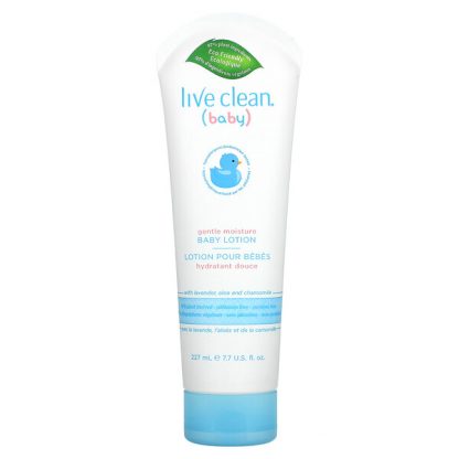 Live Clean, Baby, Gentle Moisture Baby Lotion, 7.7 fl oz. (227 ml)