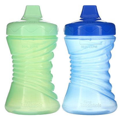 NUK, First Essentials, Fun Grips Hard Spout, 12+ Months, 2 Pack, 10 oz (300 ml)