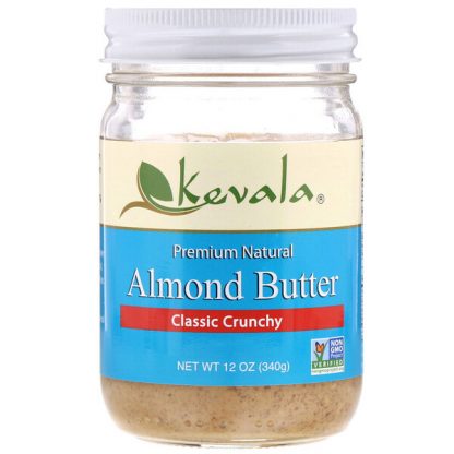 Kevala, Almond Butter, Classic Crunchy, 12 oz (340 g)