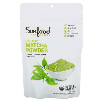 Sunfood, Superfoods, Organic Matcha Powder, 4 oz (113 g)