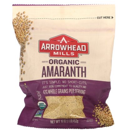 Arrowhead Mills, Organic, Amaranth, 16 oz (453 g)