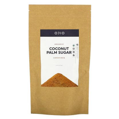 Ojio, Organic Coconut Palm Sugar, Unrefined, 12 oz (340 g)