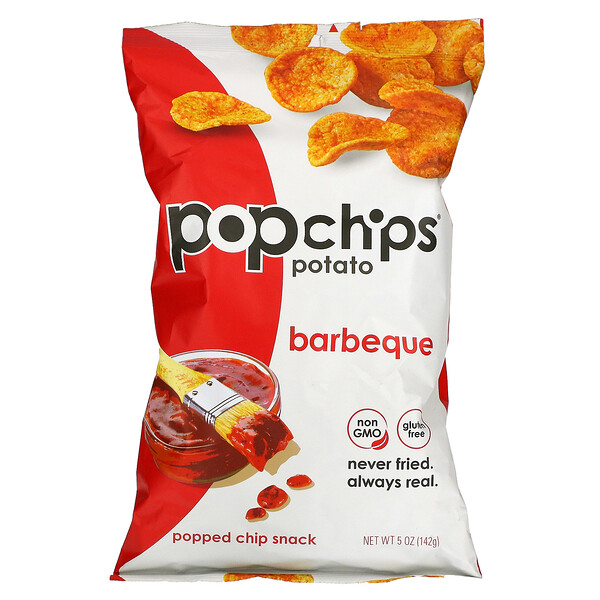 Popchips, Potato Chips, Barbeque, 5 oz (142 g)Singapore