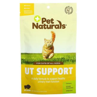 Pet Naturals of Vermont, UT Support, For Cats, All Sizes, 60 Chews, 2.65 oz (75 g)