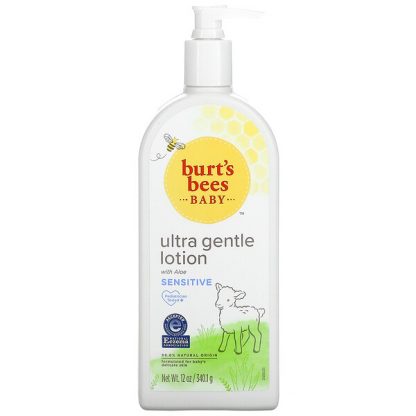 Burt's Bees, Baby, Ultra Gentle Lotion with Aloe, Sensitive, 12 oz (340.1 g)