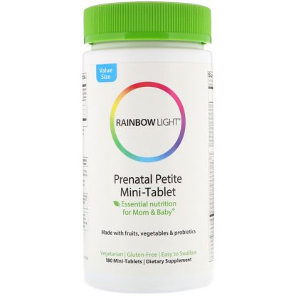 Rainbow Light, Prenatal Petite Mini-Tablet, 180 Mini-Tablets