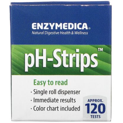 Enzymedica, pH-Strips, 16 Foot Single Roll Dispenser