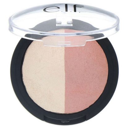 E.L.F., Baked Highlighter & Blush, Rose Gold, 0.18 oz (5 g)