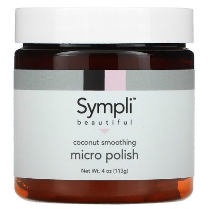 Sympli Beautiful, Coconut Smoothing Micro Polish, 4 oz (113 g)