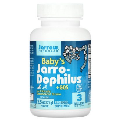 Jarrow Formulas, Baby's Jarro-Dophilus + GOS Powder, 2.5 oz (71 g) (Ice)