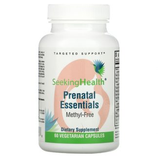 Seeking Health, Prenatal Essentials, Methyl-Free, 60 Vegetarian Capsules