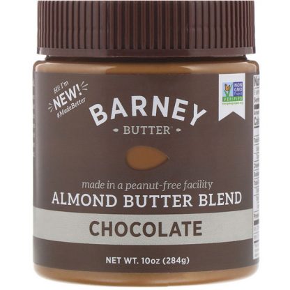 Barney Butter, Almond Butter Blend, Chocolate, 10 oz (284 g)