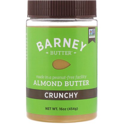 Barney Butter, Almond Butter, Crunchy, 16 oz (454 g)