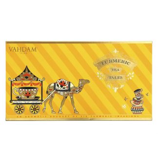 Vahdam Teas, Turmeric Tea Tales Set, 6 Pieces