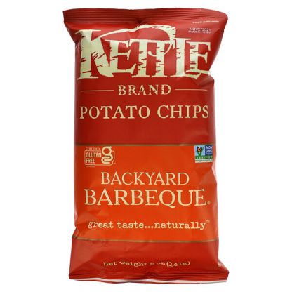 Kettle Foods, Potato Chips, Backyard Barbeque, 5 oz (141 g)