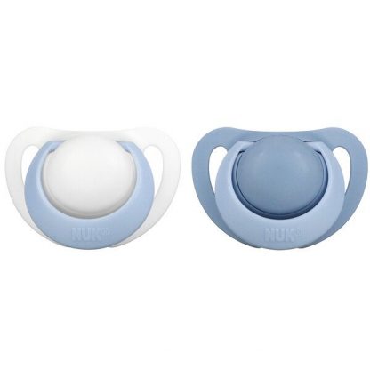 NUK, Orthodontic Pacifier, 0-2 Months, 2 Pack