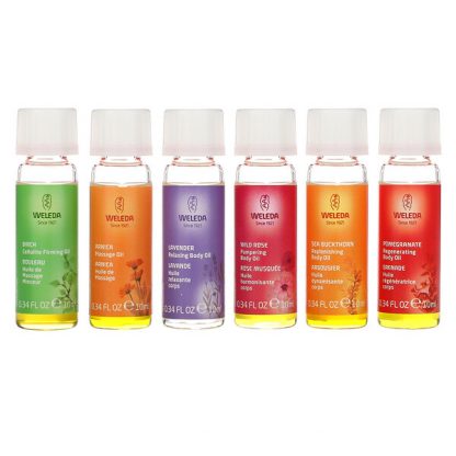 Weleda, Body Oils, Essential Kit, 6 Oils, (0.34 fl oz Each)