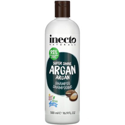 Inecto, Super Shine Argan, Shampoo, 16.9 fl oz (500 ml)