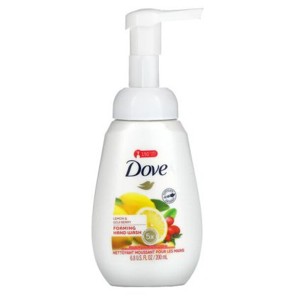 Dove, Foaming Hand Wash, Lemon & Goji Berry, 6.8 fl oz (200 ml)